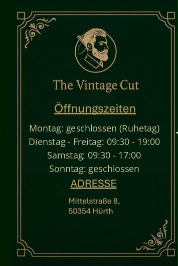 Öffnungszeiten